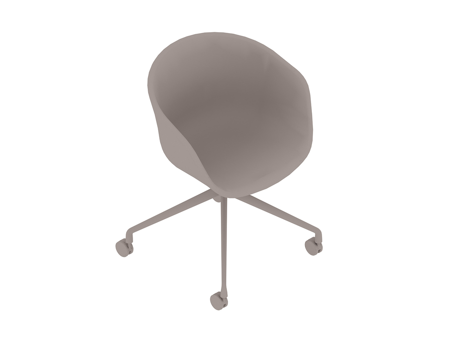 Una representación genérica - Silla para oficina About A–Con brazos–Base con ruedas de 4 estrellas–Totalmente tapizada (AAC25)