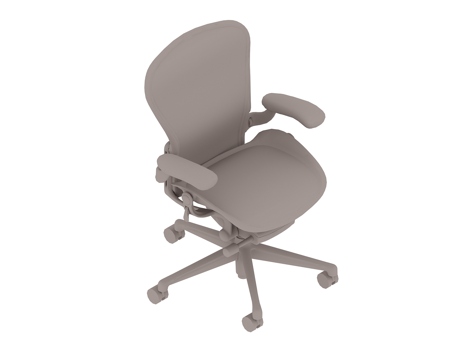 Una representación genérica - Silla Aeron tamaño B y brazos con altura ajustable
