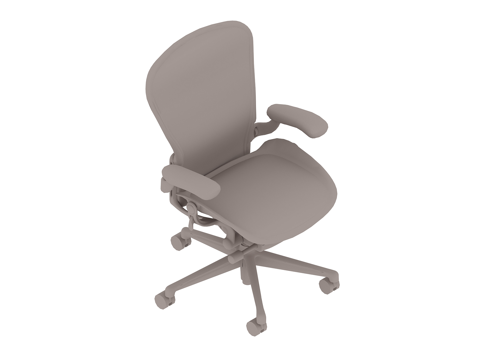 Una representación genérica - Silla Aeron tamaño C y brazos con altura ajustable