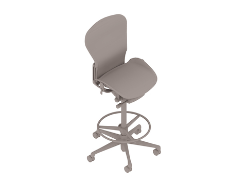 Una representación genérica - Silla alta Aeron ESD, sin brazos