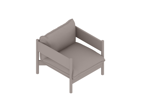 A generic rendering - Arbour Club Armchair