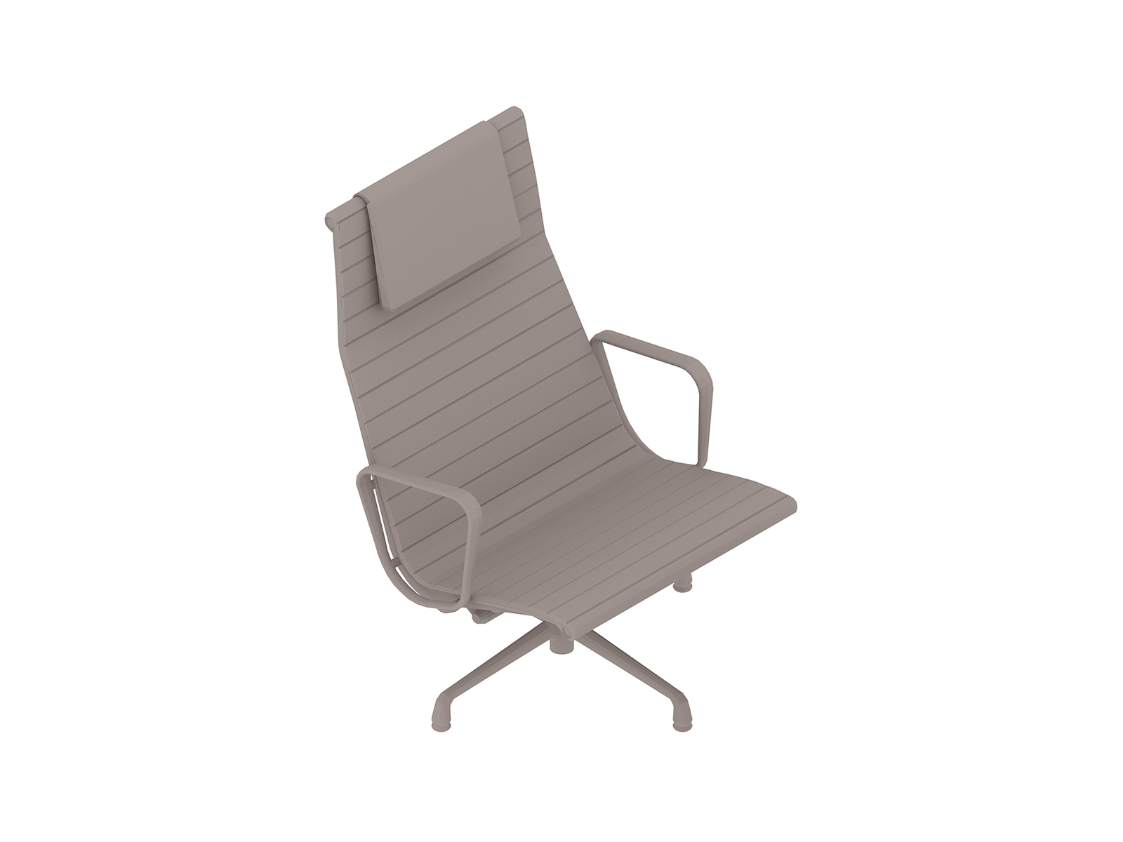 Una representación genérica - Silla lounge Eames Aluminum Group