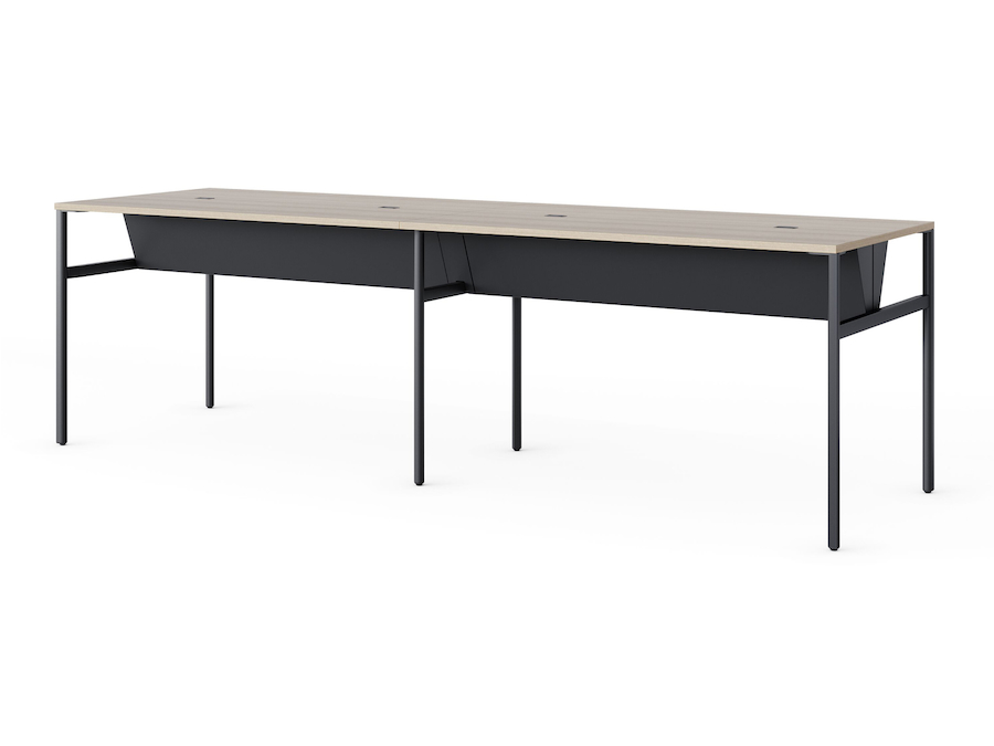 Una foto - Mesa comunitaria OE1–Altura de barra–2 piezas–Ambos lados