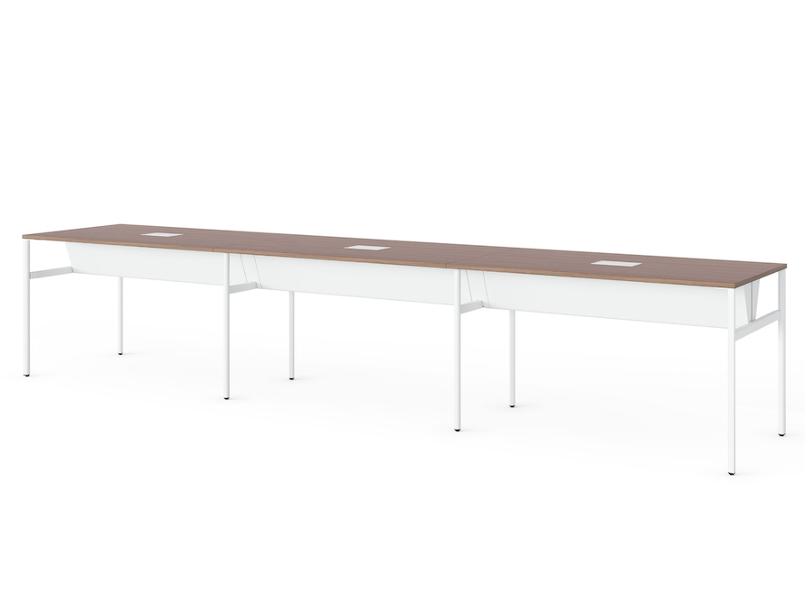 Una foto - Mesa comunitaria OE1–Altura de barra–3 piezas–Ambos lados