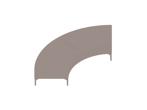 A generic rendering - Symbol Bench–90-Degree Curve