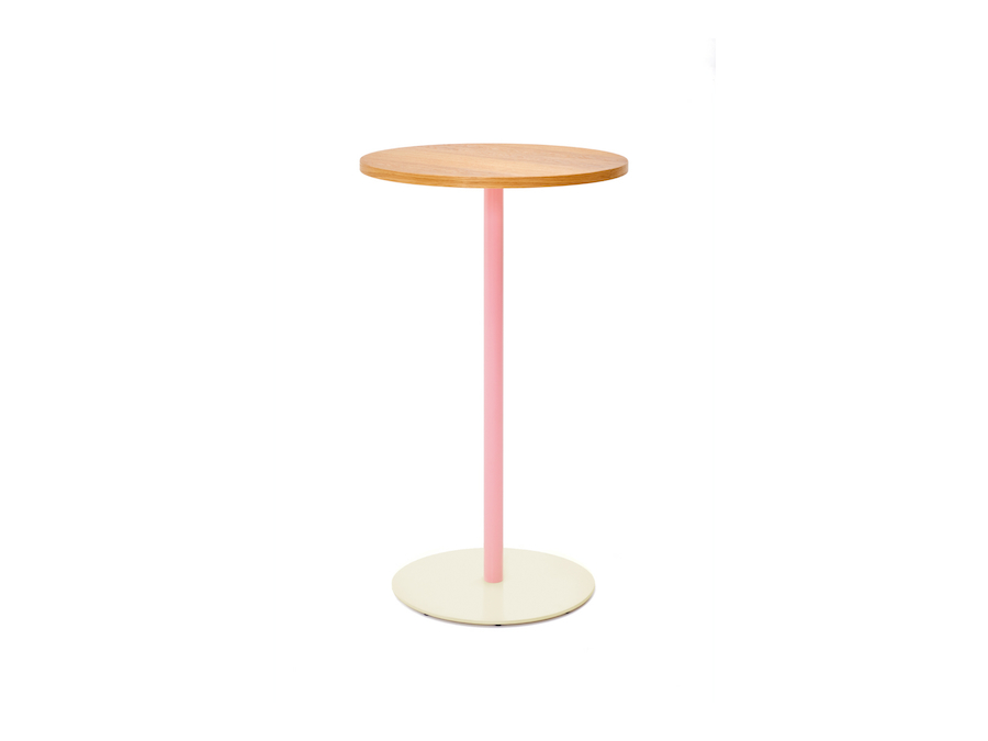 A photo - Tier Bar Height Table–Round