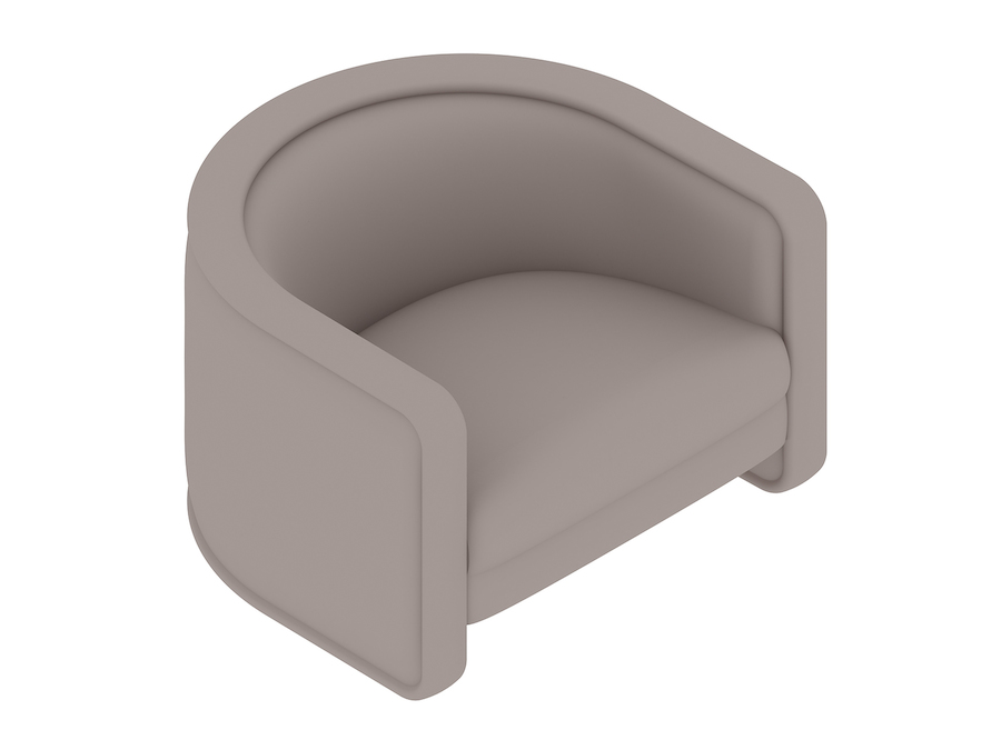 Una representación genérica - Silla U–sin ruedas giratorias