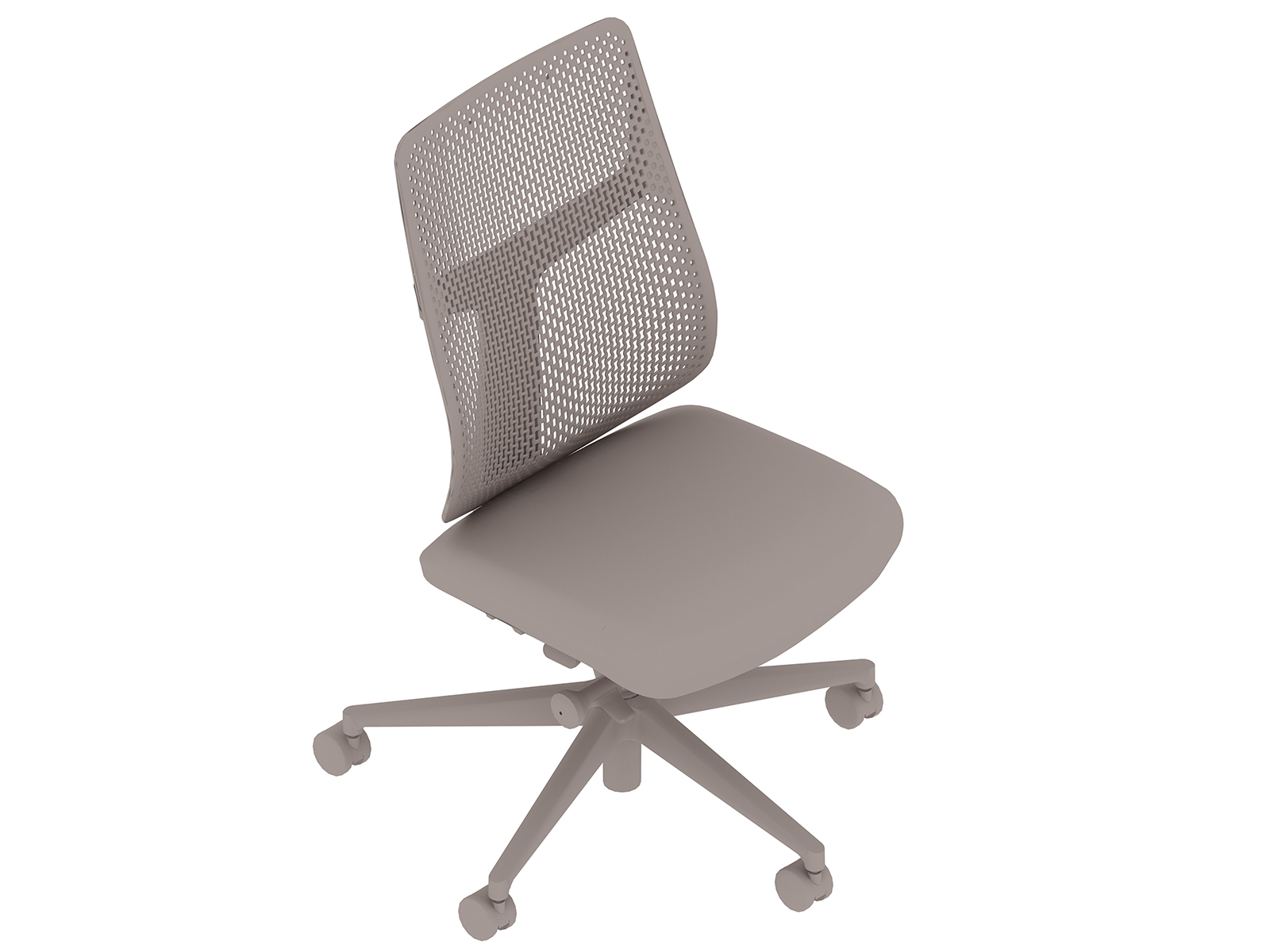 Una representación genérica - Silla Verus con respaldo de polímero y sin brazos
