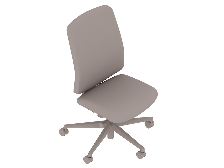 Una representación genérica - Silla Verus con respaldo tapizado y sin brazos