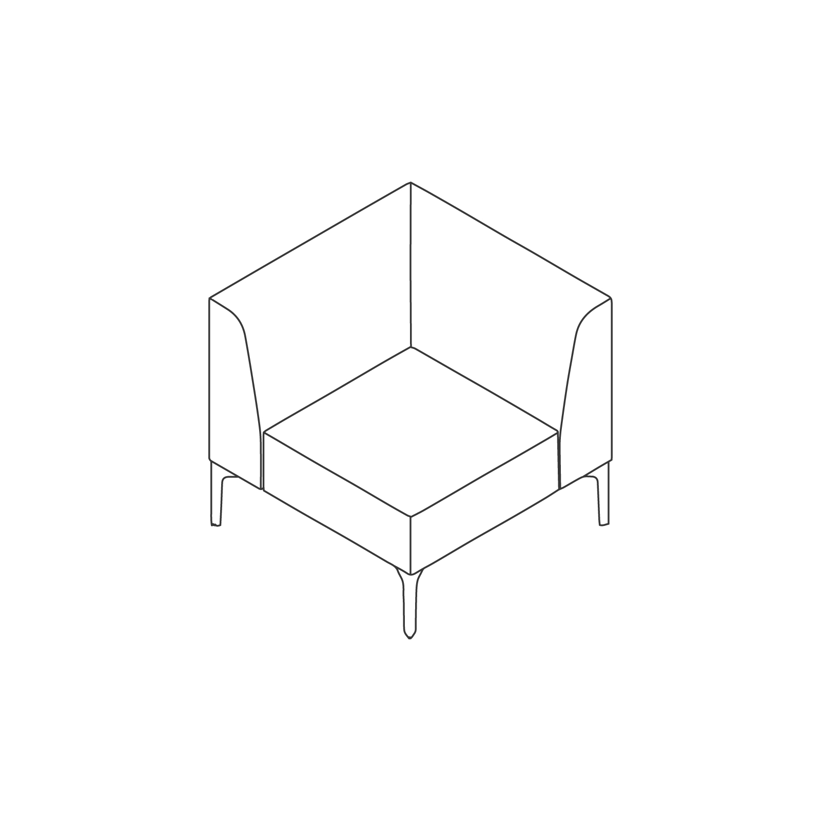 Un dibujo - Sillería modular Symbol–esquina Un dibujo - Sillería modular Symbol–esquina