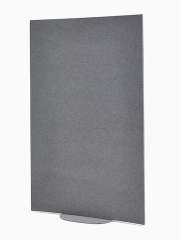 Dark grey OE1 Curved Screen, viewed from an angle.