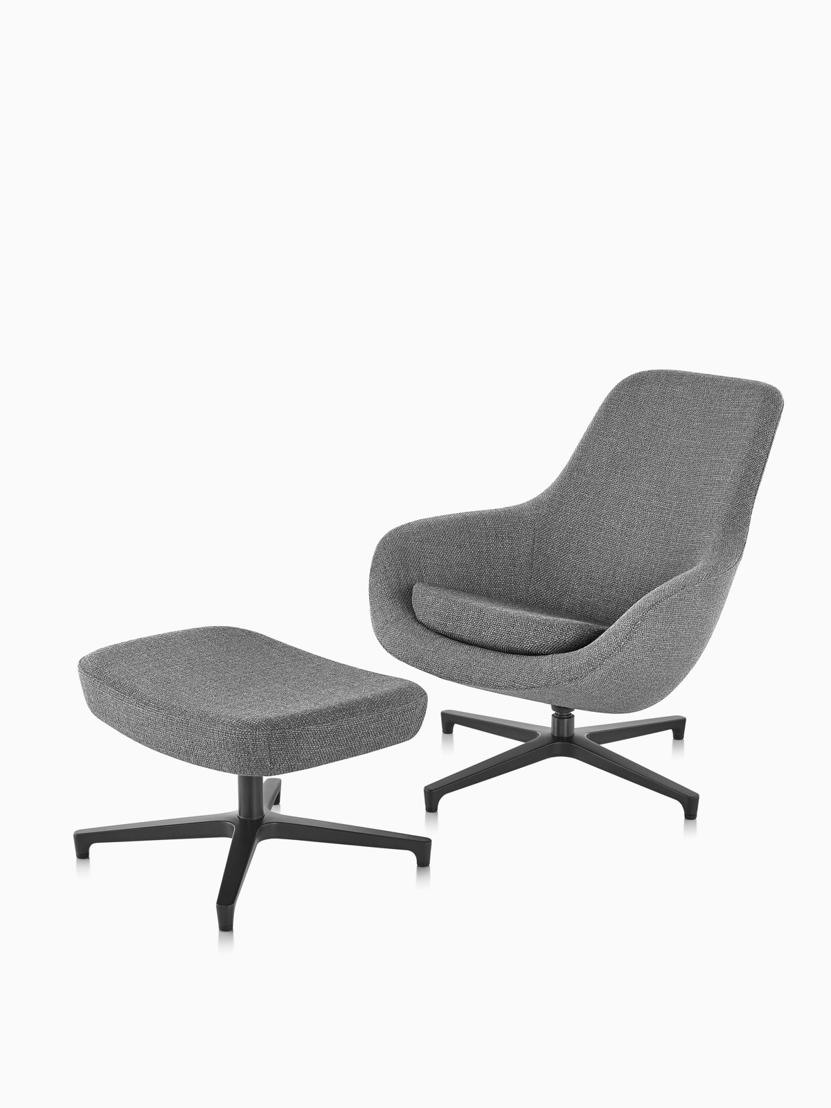 Lounge Chair e Otomana Saiba