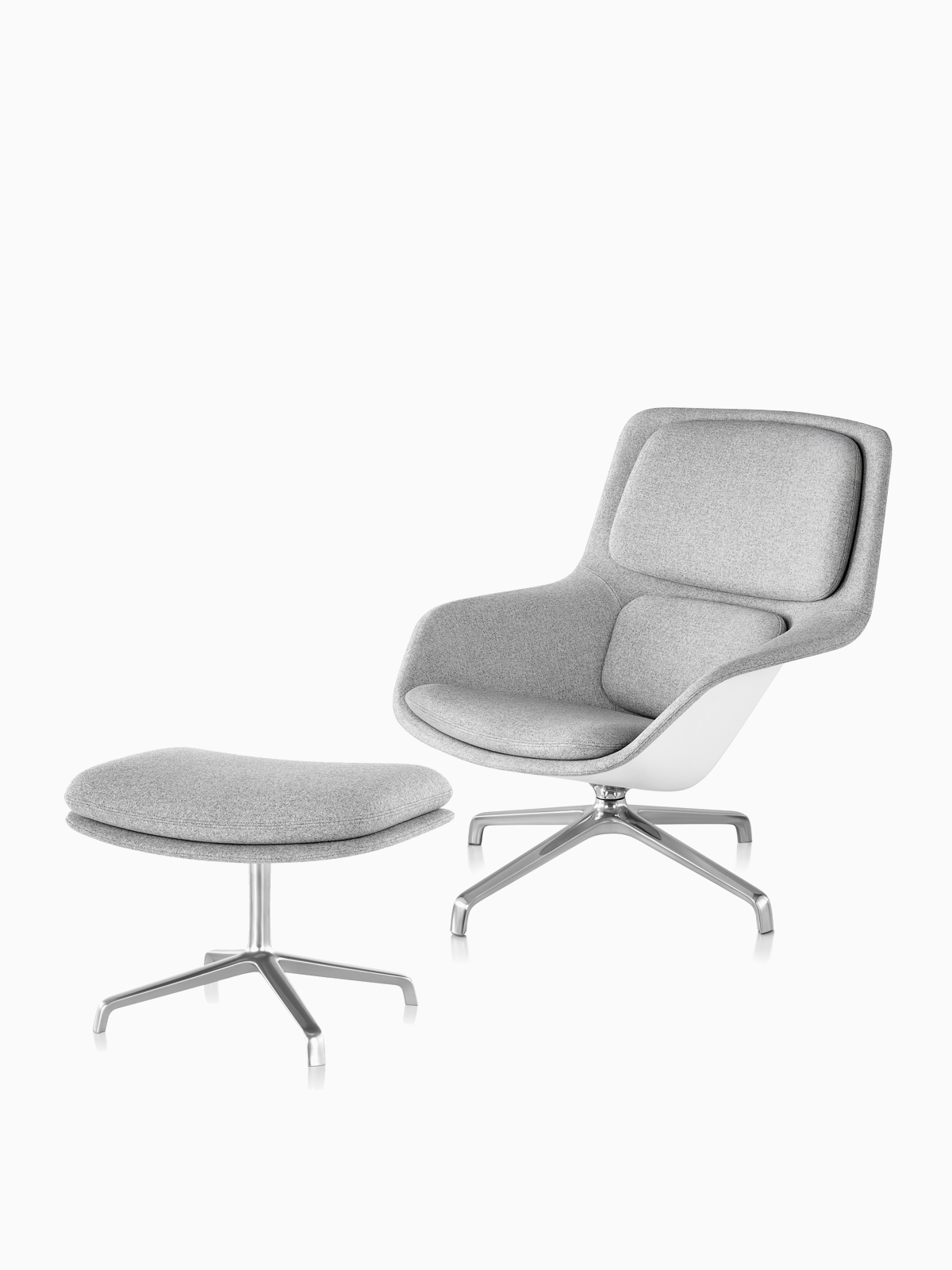 Lounge Chair e Otomana Striad